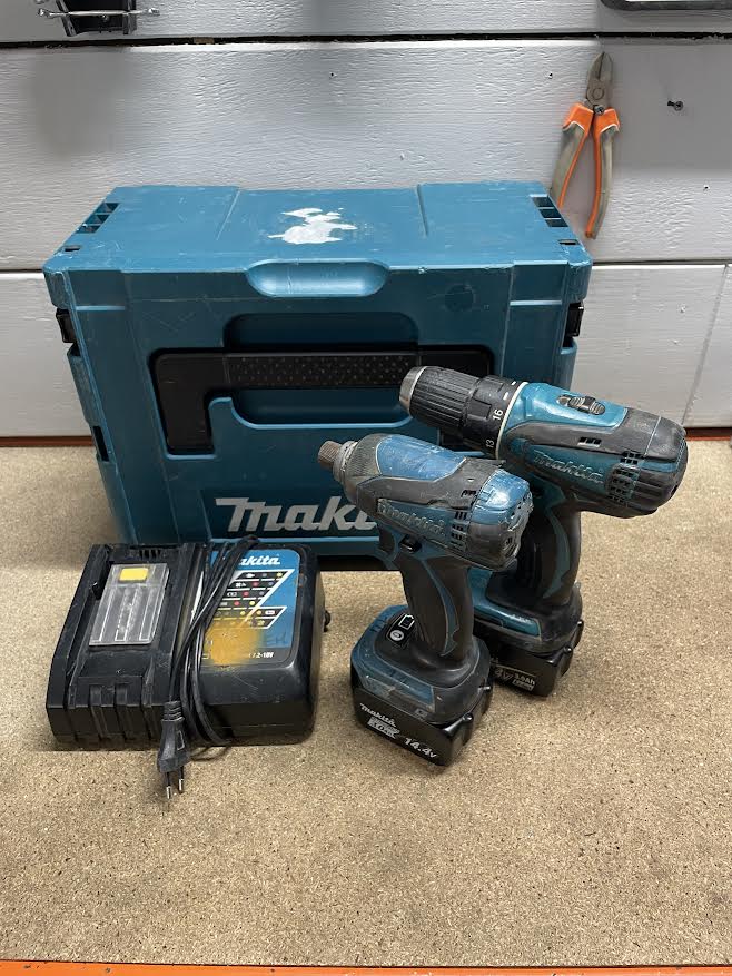 Visseuse + perceuse MAKITA DDF453 + MAKITA DDF446