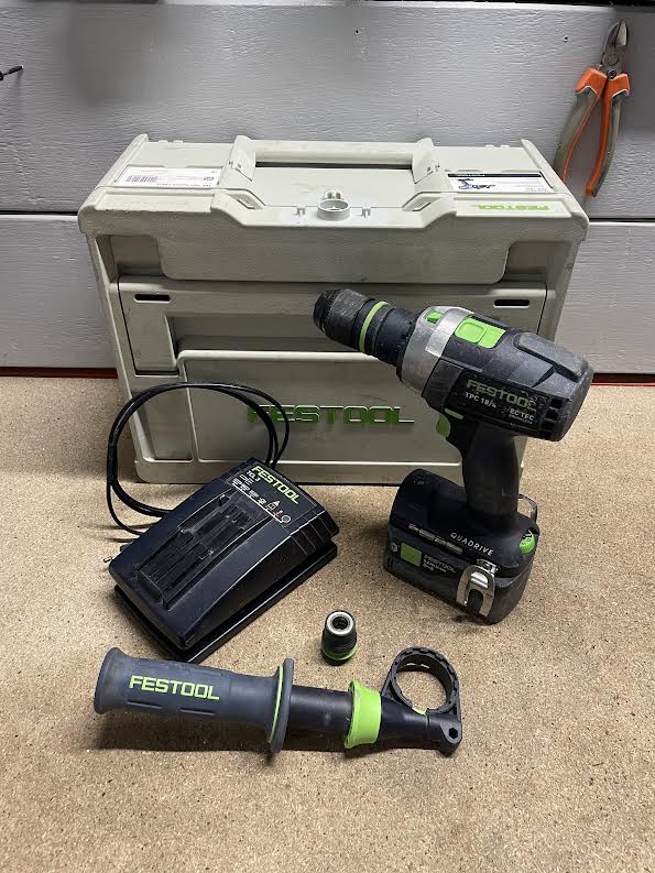 Visseuse FESTOOL TPC 18/4