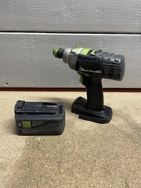 Visseuse FESTOOL TPC 18/4
